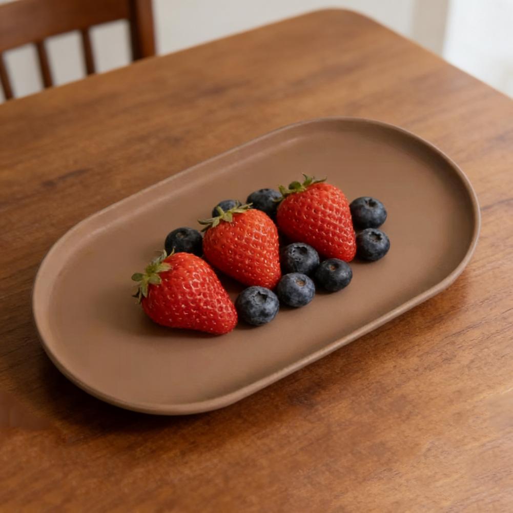 Stackable Fruit Plate Oval Sha - огляд і ціна Food Snacks For Camping