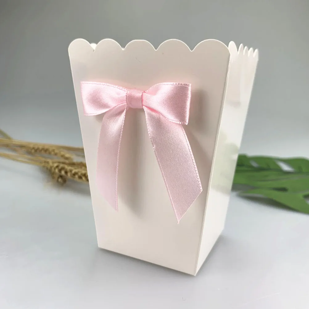 12pcs Pink Bow Popcorn Box Par - огляд і ціна Food Snacks For 1 Year Old